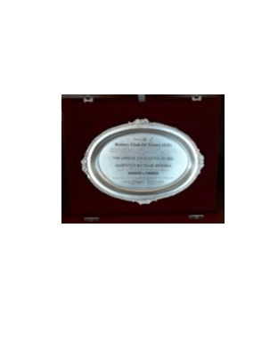 Mr. Ashwini Kumar Hooda was felicitated with the ‘Vocational Excellence Award’