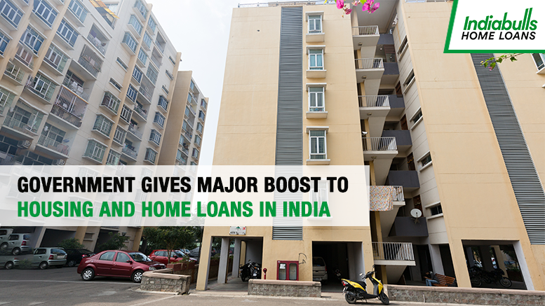 Government gives major boost to housing and home loans in India
